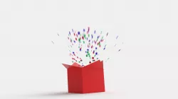 Animated Present Box 3D model