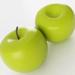 Apple 3D model