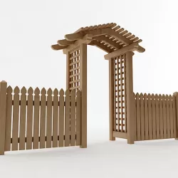 Arbor Trellis Style 4 3D model