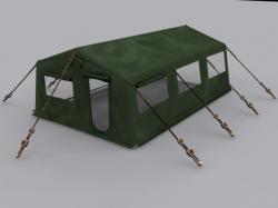 Military Tent - Buy Royalty Free 3D model by polyfarm (@polyfarm) [a9c3970]