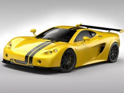 Ascari A10 3D model