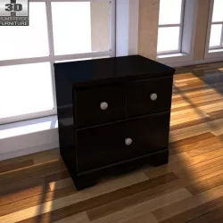 Ashley Shay Nightstand Low-poly  3D model