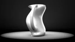 Assymetric vase