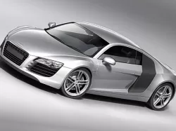 Audi R8 2009 3D model