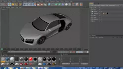 Audi r8 blueprint 