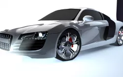 Audi r8 blueprint 