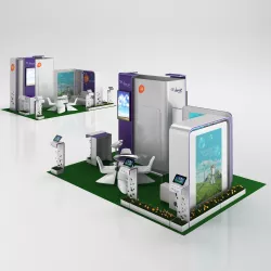 Banking Sale Stand 3D model