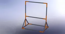 Banner-ad frame, modular