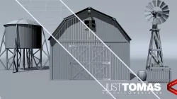 Barn 24002 3D model