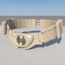 Batman Belt 3D model