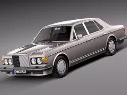 Bentley Turbo R 1988-1997 3D model