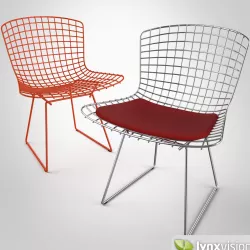 Bertoia Chair by Knoll 3D model