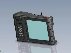 Biometric Ruggedized Military Tablet with Detachable Hard Disk Drive