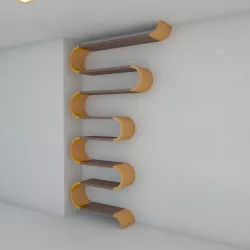 Bookshelf 3D model