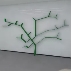 Bookshelf 3D model