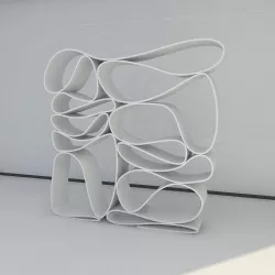 Bookshelf 3D model