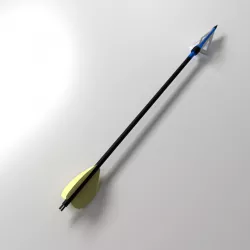 Broadhead Arrow 3D model