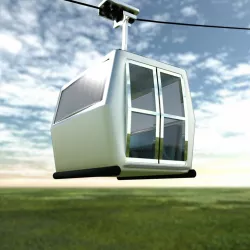 Cable Car 3D model