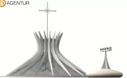 Cathedral of Brasilia 3D model