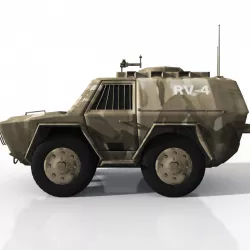 CDF Recon Vehicle 3D model
