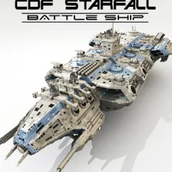 CDF Starfall Battleship 3D model