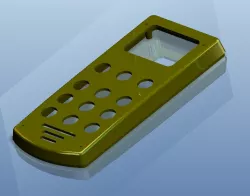 Cell phone body shell (face)