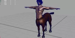 Centaurion AAA Low-poly  3D model