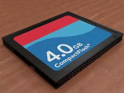 CF Card 3D model