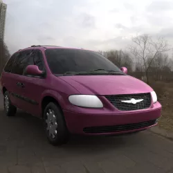 Chrysler Town Country LX Minivan 2002 3D model