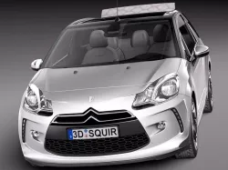Citroen DS3 Cabrio 2013 3D model