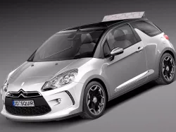 Citroen DS3 Cabrio -2013 3D model