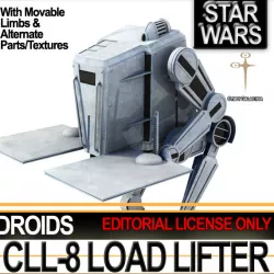 CLL 8 Load Lifter Droid Star Wars 3D model