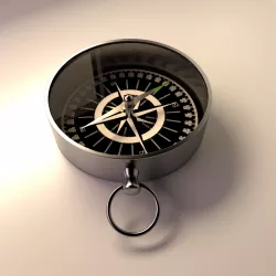 Compass 3D model