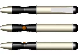 Computer Mouse Pen with Scroll Ball