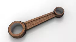 Connecting rod  rotax 122