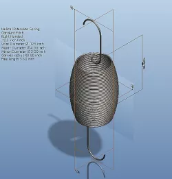Convex Extension spring