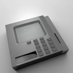 Credit Card Reader 3D model