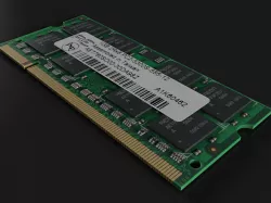 DDR2 SODIMM Ram 3D model
