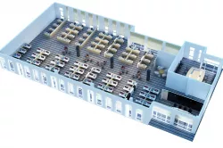 Detailed Office Building Interior Scenes 3D model