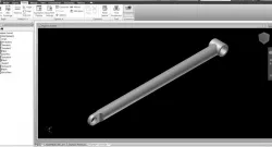 Displcer piston connecting rod for stirling engine