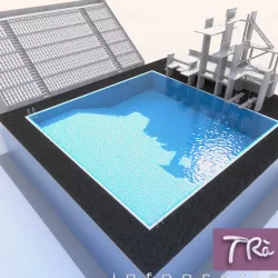 DIVING POOL 3D model