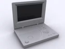 DVD Player 3D model