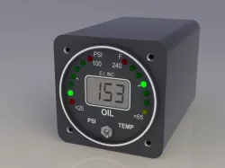 EI Oil Pressure and Temperature
