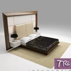 EROS BED 3D model