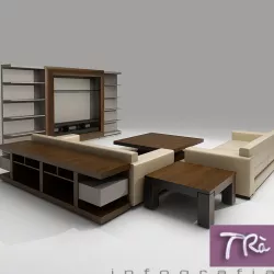 EROS PACK SOFA 3D model