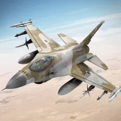 F 16 Falcon in 3ds and obj format 3D model