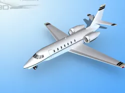 Falcon3D Citation Sovereign C680 FS01 3D model