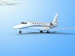 Falcon3D Citation Sovereign C680 FS08 3D model