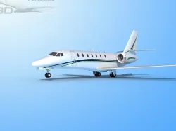 Falcon3D Citation Sovereign C680 FS11 3D model