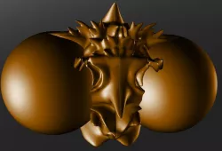 Fantasy Insect head